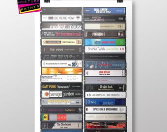 29th Birthday: 1997 Music Cassette Print -  Customizable Gift