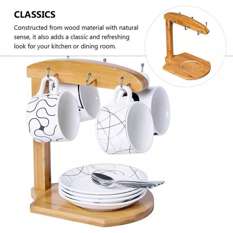 Freistehender 1-teiliger Kaffeebecher Organizer. Küchenregal | Etsy