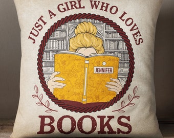 18x18 SimpliPiBa Reading Love Bookworm Librarian Book Lovers Gift For Readers Throw Pillow Multicolor 18x18 SimpliPiBa Reading Love Bookworm Librarian Book Lovers Gift For Readers Throw Pillow Multicolor