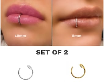 Lip Piercing Jewelry | Etsy