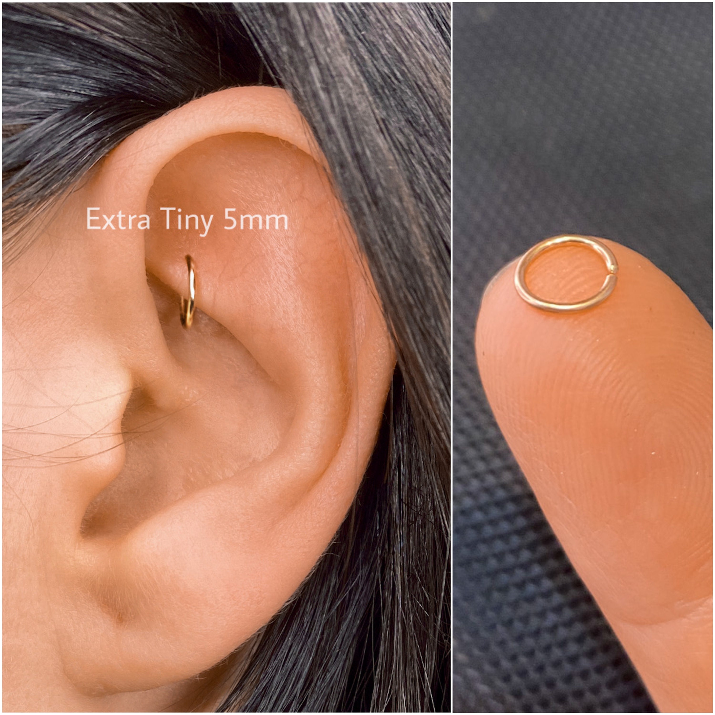 Extra Tiny 5mm Rook Piercing Rook Piercing Jewelry Rook Etsy