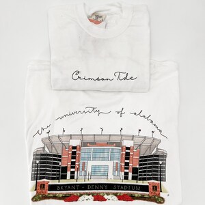 Bryant Denny Stadium Tee | Comfort Colors | Sports | SEC Football | Men's Clothing | Women's Clothing | Roll Tide | Crimson Tide | Bama