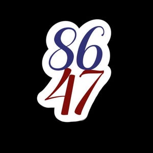 8647 Aufkleber, Laptop Aufkleber, Planer Aufkleber, positiv Sticker, Frauenpower Aufkleber, Rassismus Aufkleber, demokrat Aufkleber,