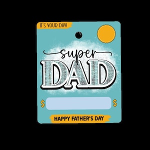 Carte de voeux pour la fête des pères, cadeau en argent pour la fête des pères, argent liquide pour la fête des pères, carte-cadeau avec support en plastique pour argent liquide, argent pour la fête des pères en cadeau