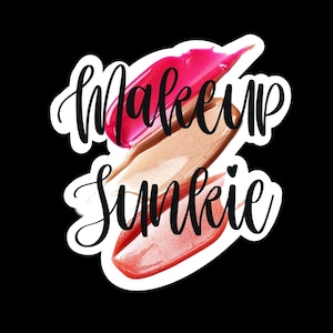 Autocollant de maquillage, 7 styles au choix, autocollant pour ordinateur portable, autocollant pour tablette, calendrier, petite entreprise, tatouages, maquilleur, autocollant pour amateur de maquillage