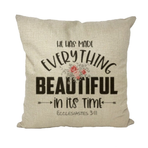 Bible Verse Pillow Etsy UK