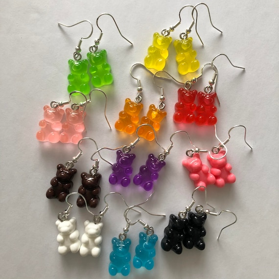 Gummy bear shop earrings