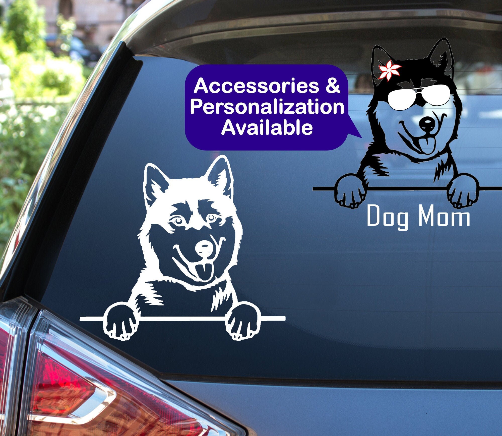 Stickers, Labels & Tags Dog Laptop Cup Water Bottle Sticker ...
