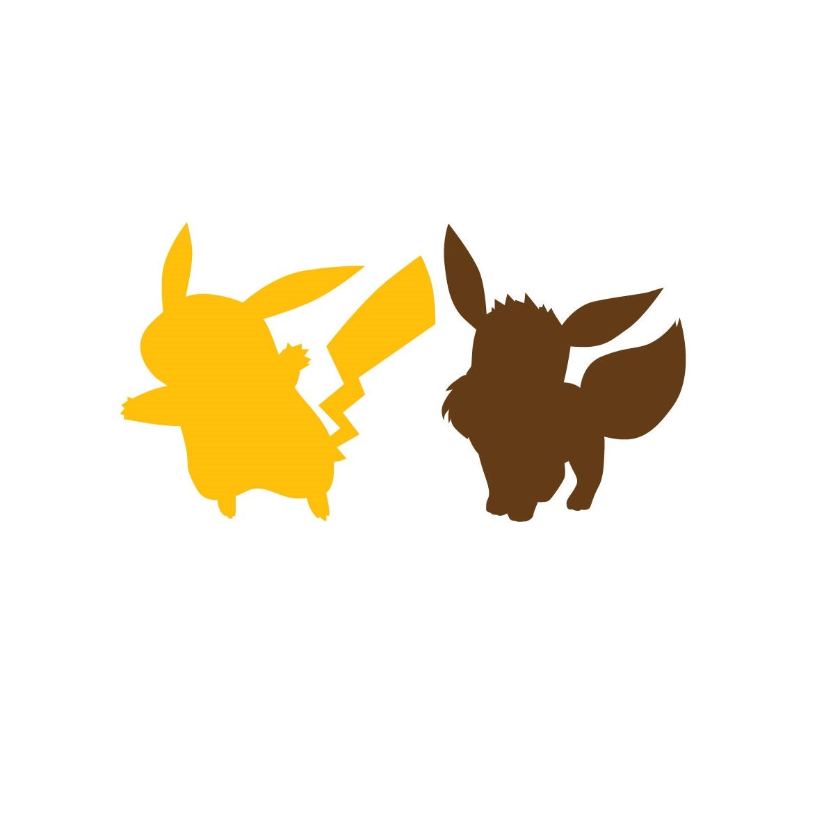 Eevee SVG Layer Pokemon Smash Brother Eevee (Instant Download) 