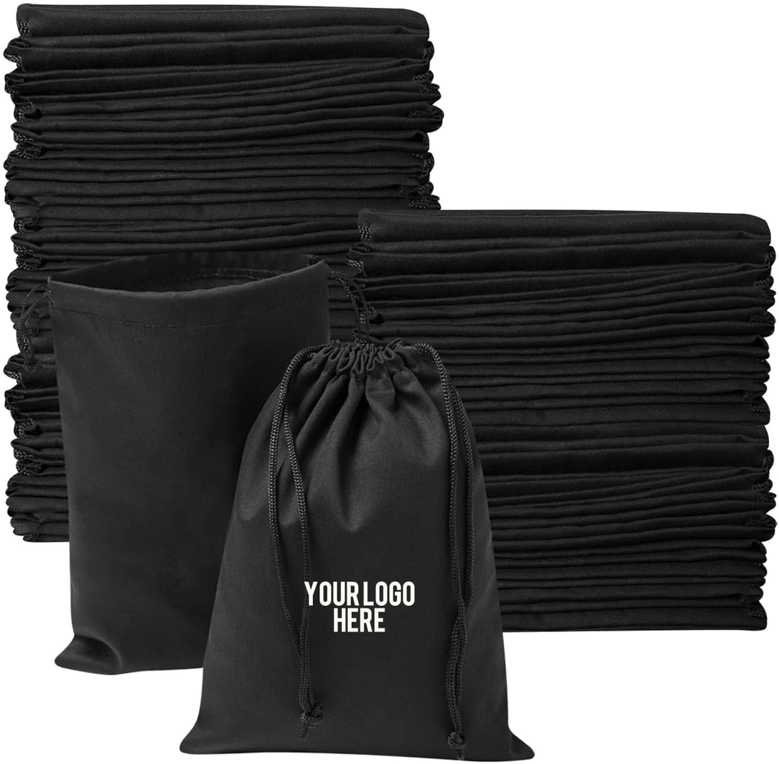 Set of 10/203050200 Dust Bagsblack Muslin Bagjewelry Bag Etsy