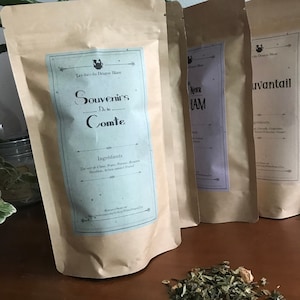 Smaksatt grönt te 100g - Minnen från Fylket