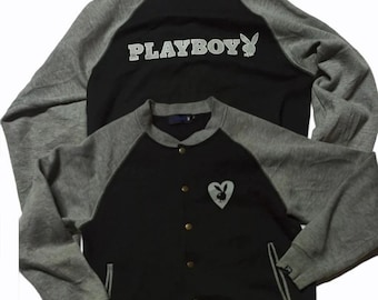Vintage play boy size s varsity jacket