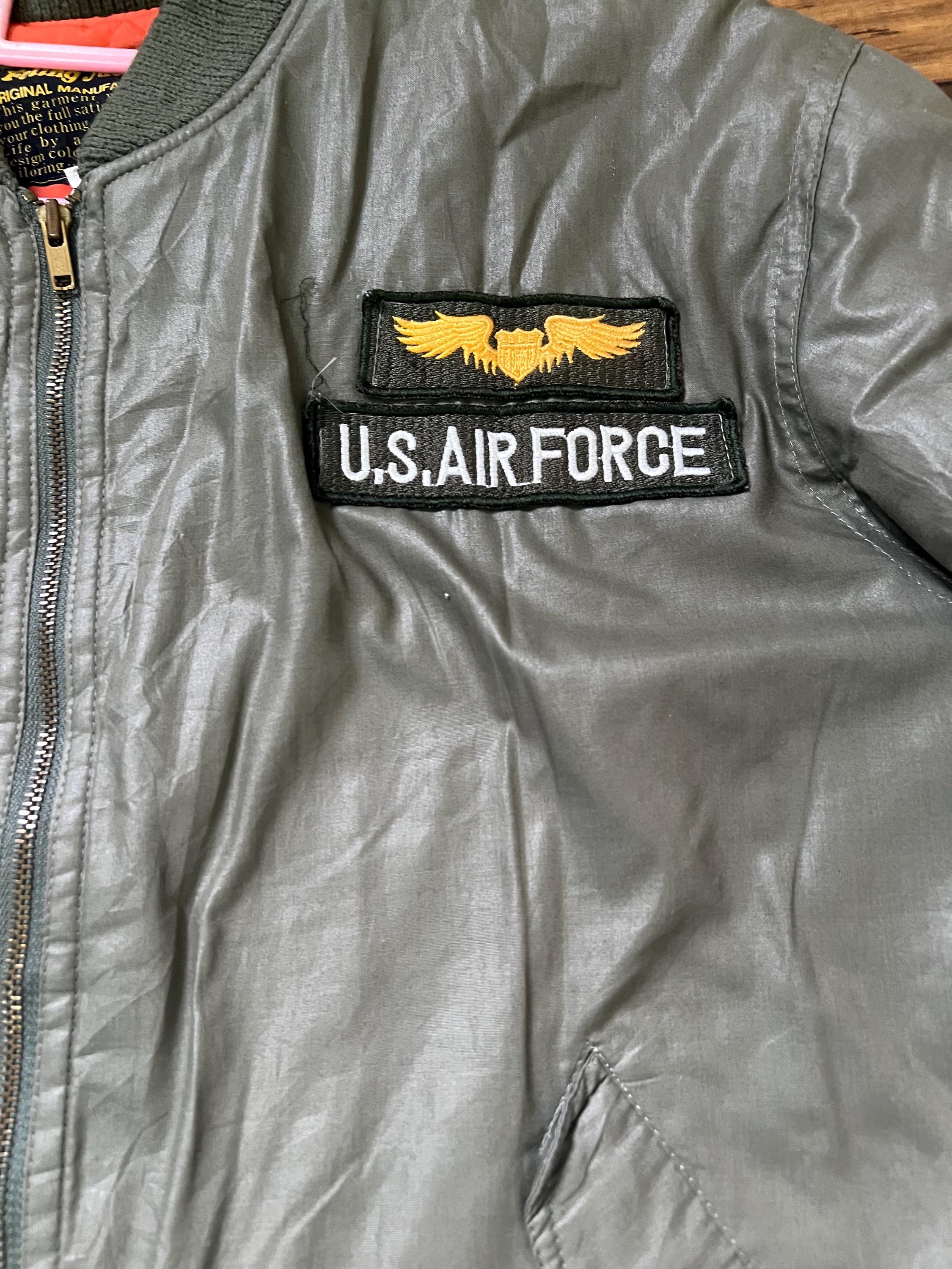 Vintage Felling Jacket MA-1 Style Bomber | U.S. Air Force