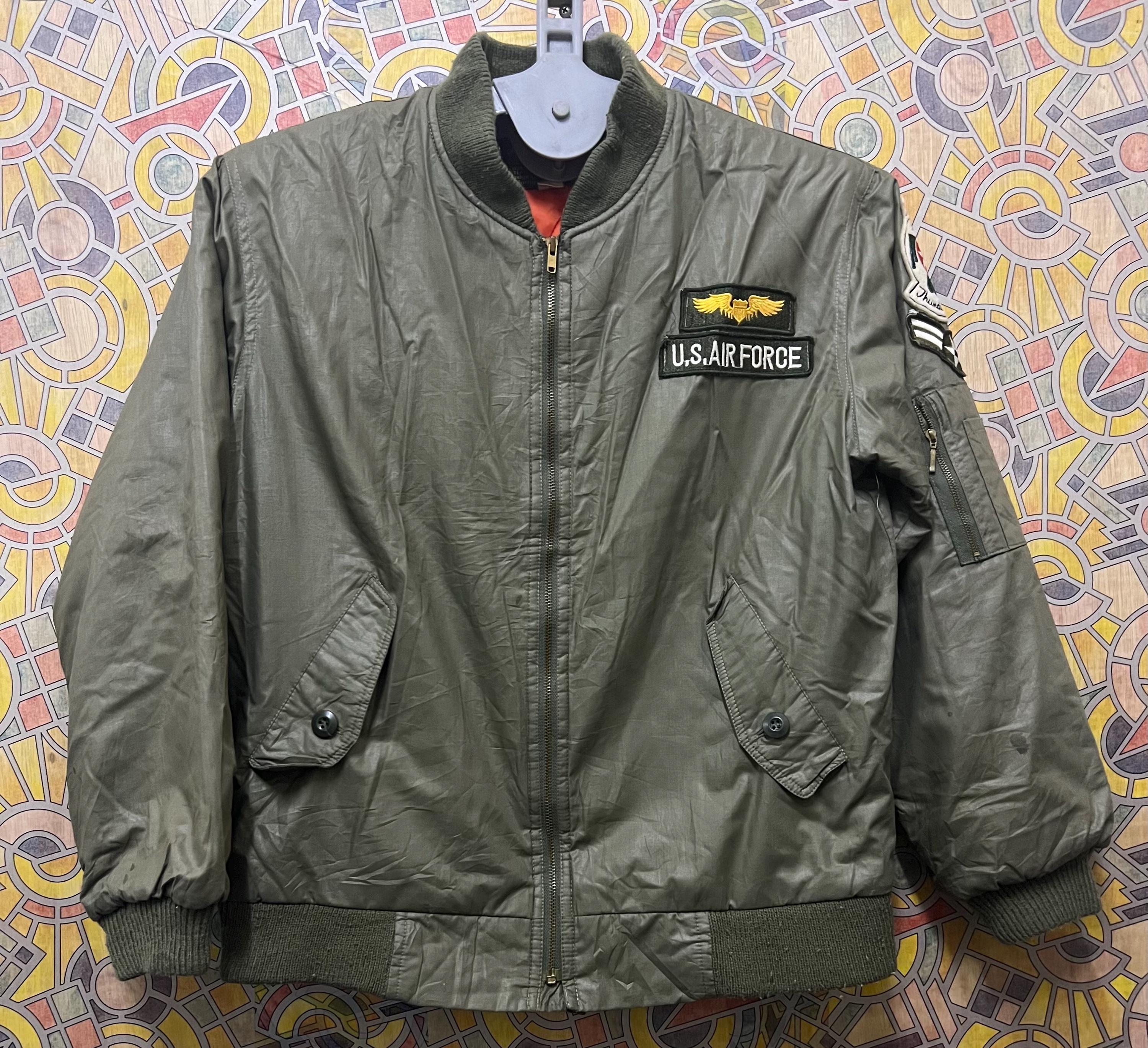 U.S. Air Force Thunderbirds MA-1ジャケット Vintage Felling Jacket MA-1 Style Bomber | U.S. Air Force