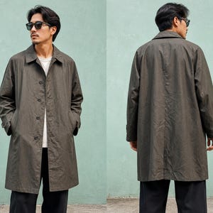 Vintage Balmacaan Coat Mens - Etsy