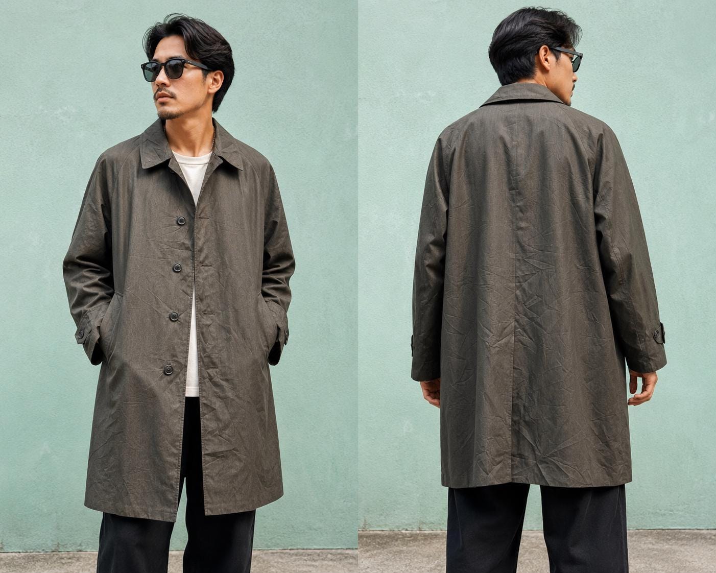 Japanese Burberry Trench Coat - Etsy