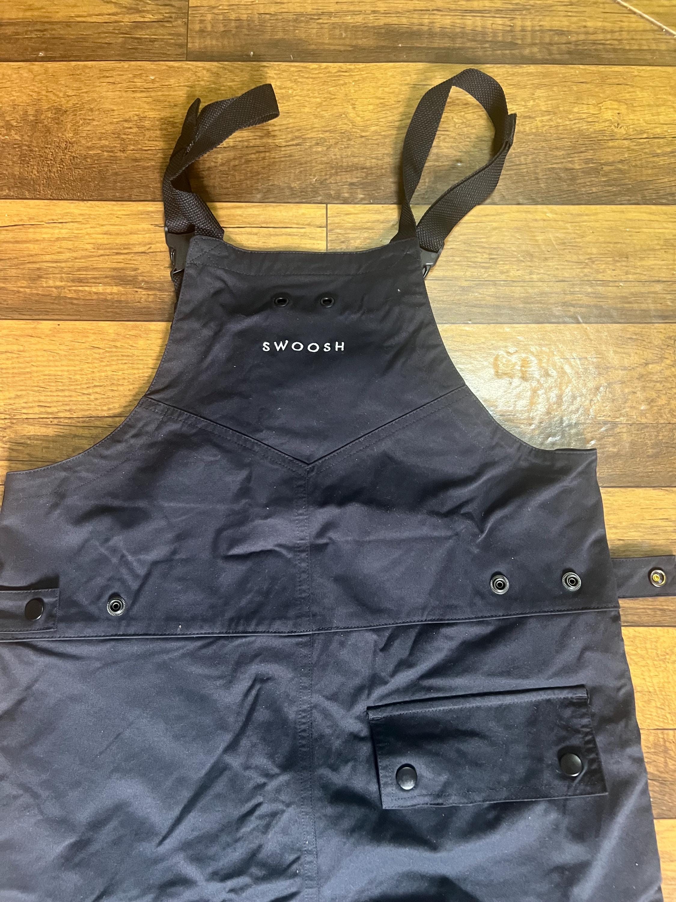 Nike Sportswear Swoosh Overalls Black Cargo Bibs Men's Small