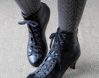 steampunk ankle boots