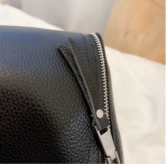 Real Leather Cross-body Bag Genuine Leather Gothic Bag 