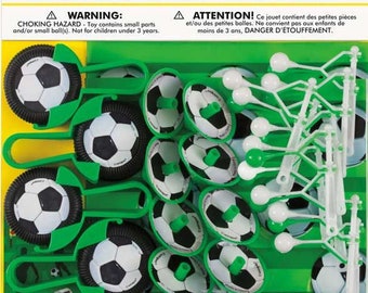 Football party fillers/ favours pack of 48 ideal to fill 8 party bags