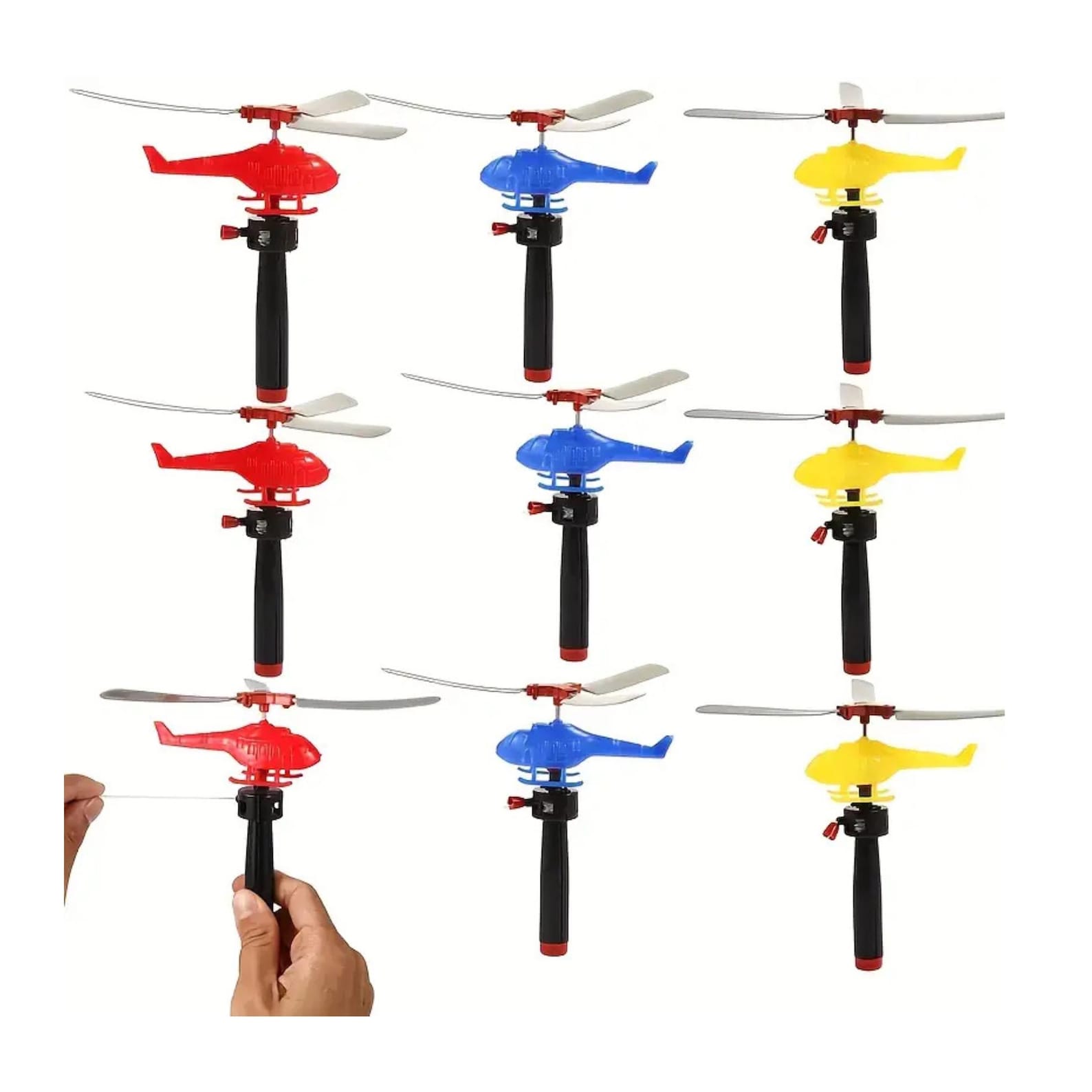 String Helicopter Pull String Helicopter Toy: Party Bag Filler, Boys Favors - Etsy UK