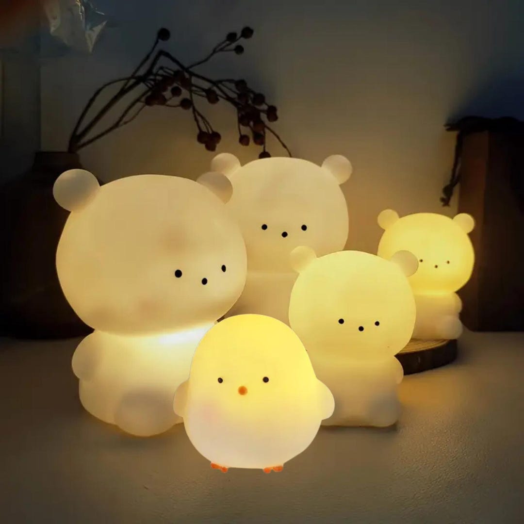 Cute Mini Night Light, Ideal for Party Favors Battery Included- Party ...