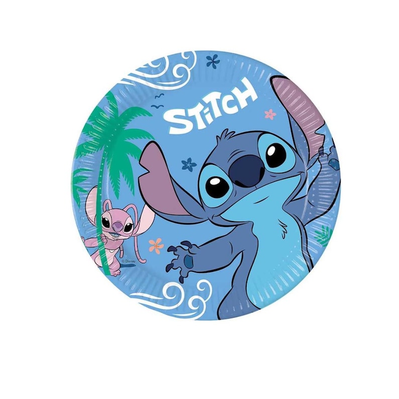 Stitch party plates