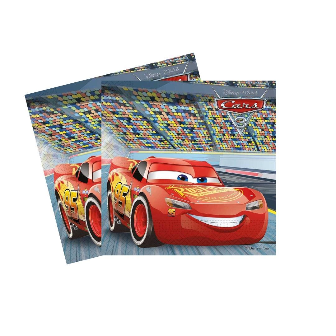 Disney Cars Party Decorations and Tableware Including Plates, Cups — free download
