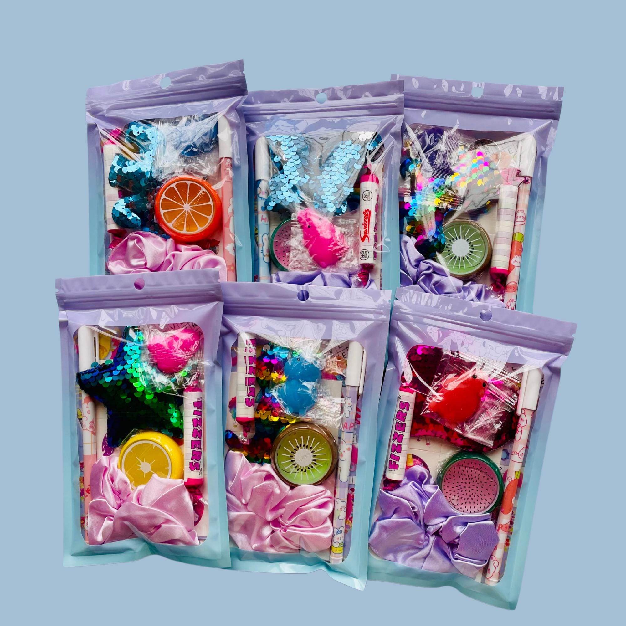 Girls, Boys and Unisex Party Bags Favours, Cute Birthday Treat Bags ...