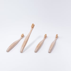 4 Bamboo Toothbrush - Adult size