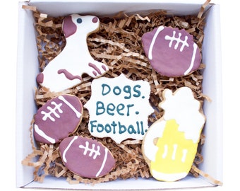 Football Dog Treats |Football| natural dog treats | healthy dog treats | homemade dog treats | sick dog | get well soon | organic dog treats