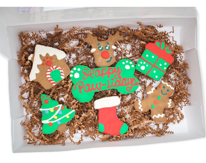 Christmas Dog Treats Treat Gift Box Winter Dog Treats Cute Dog Treats