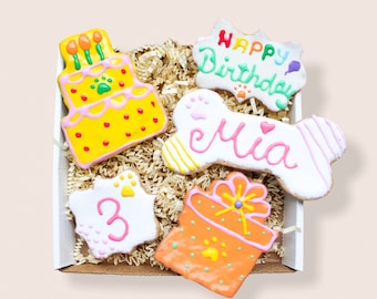 Dog Birthday Cookie Treat Set | Natural, Homemade Ingredients