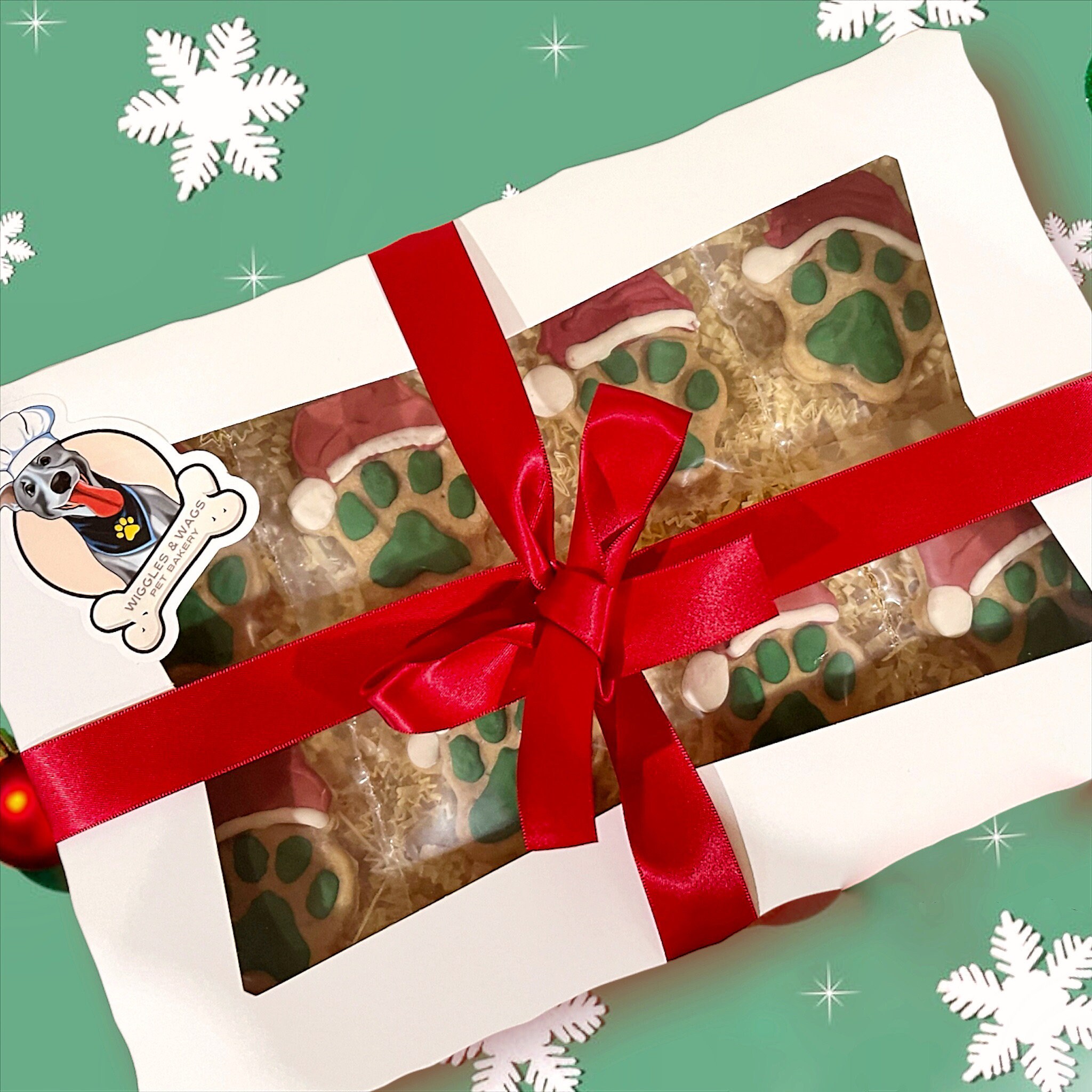 Santa paws dog treats natural dog treats dog treats Etsy