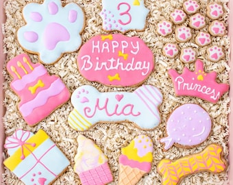 Natural Dog Birthday Cookies | Homemade, Healthy Dog Treats