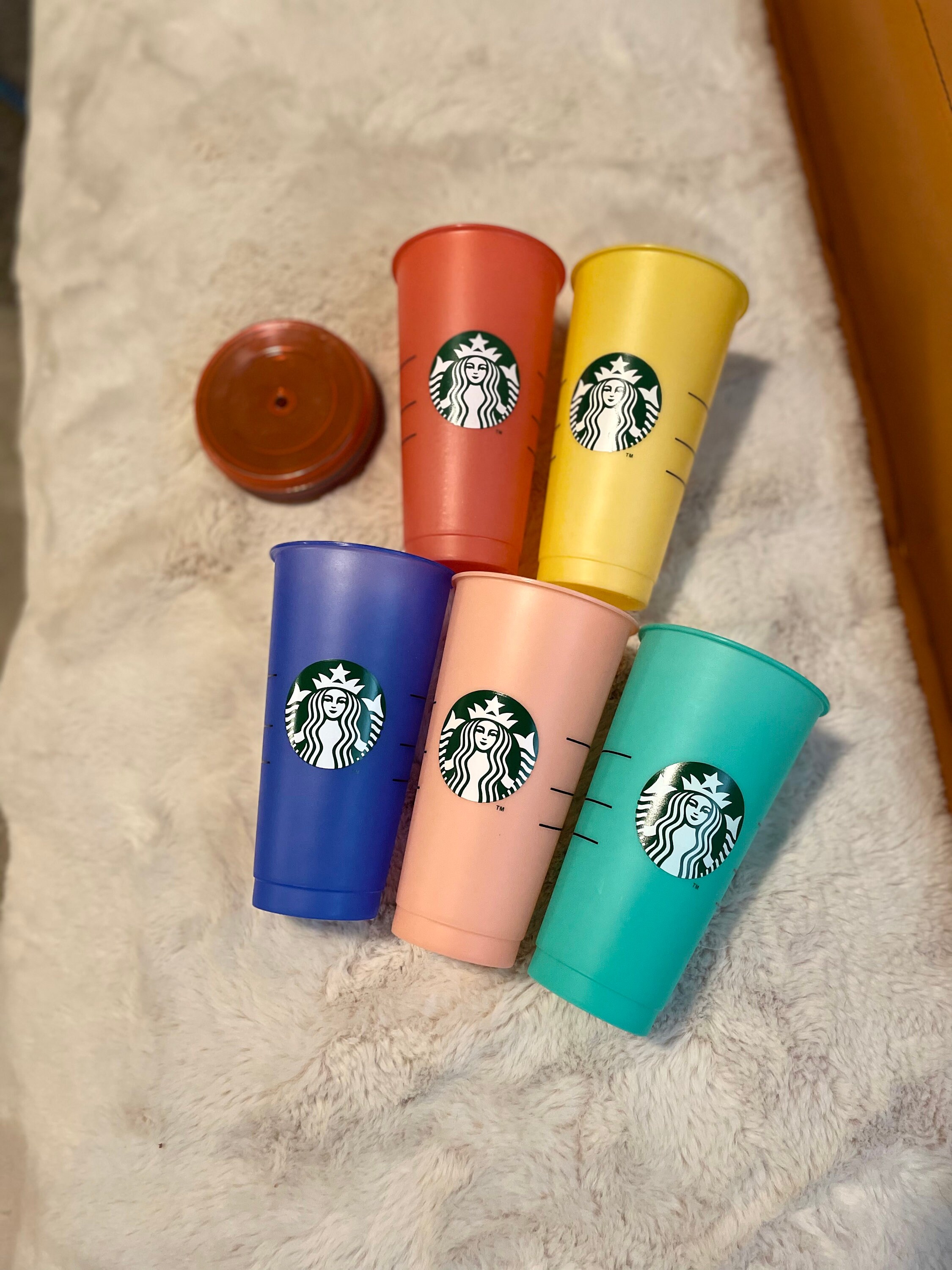 Color Changing Starbucks Tumbler Etsy