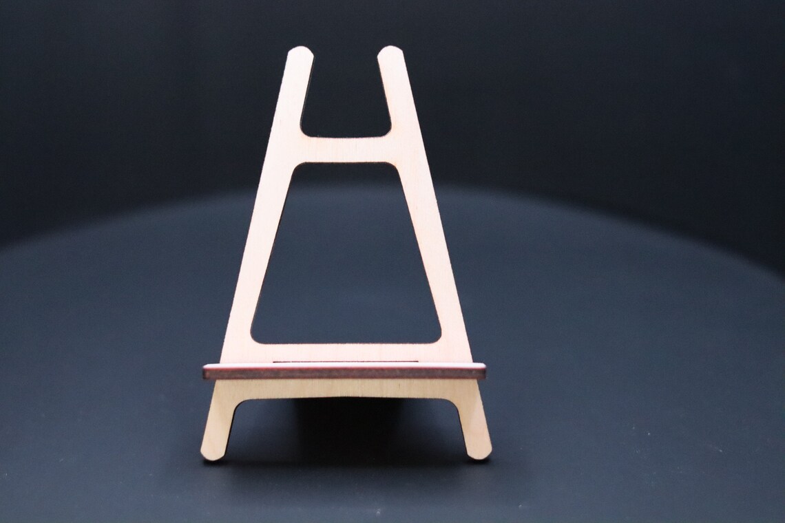 Mini Easel Laser Cut Display Stand in 3mm Plywood 2 x Slot Etsy.de
