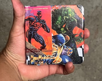 Custom Vintage comic cards blank 4.50in x 4.50in sketch book, pocket size sketchbook