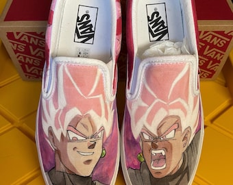 Custom Anime/ manga / video games / comic hand done vans