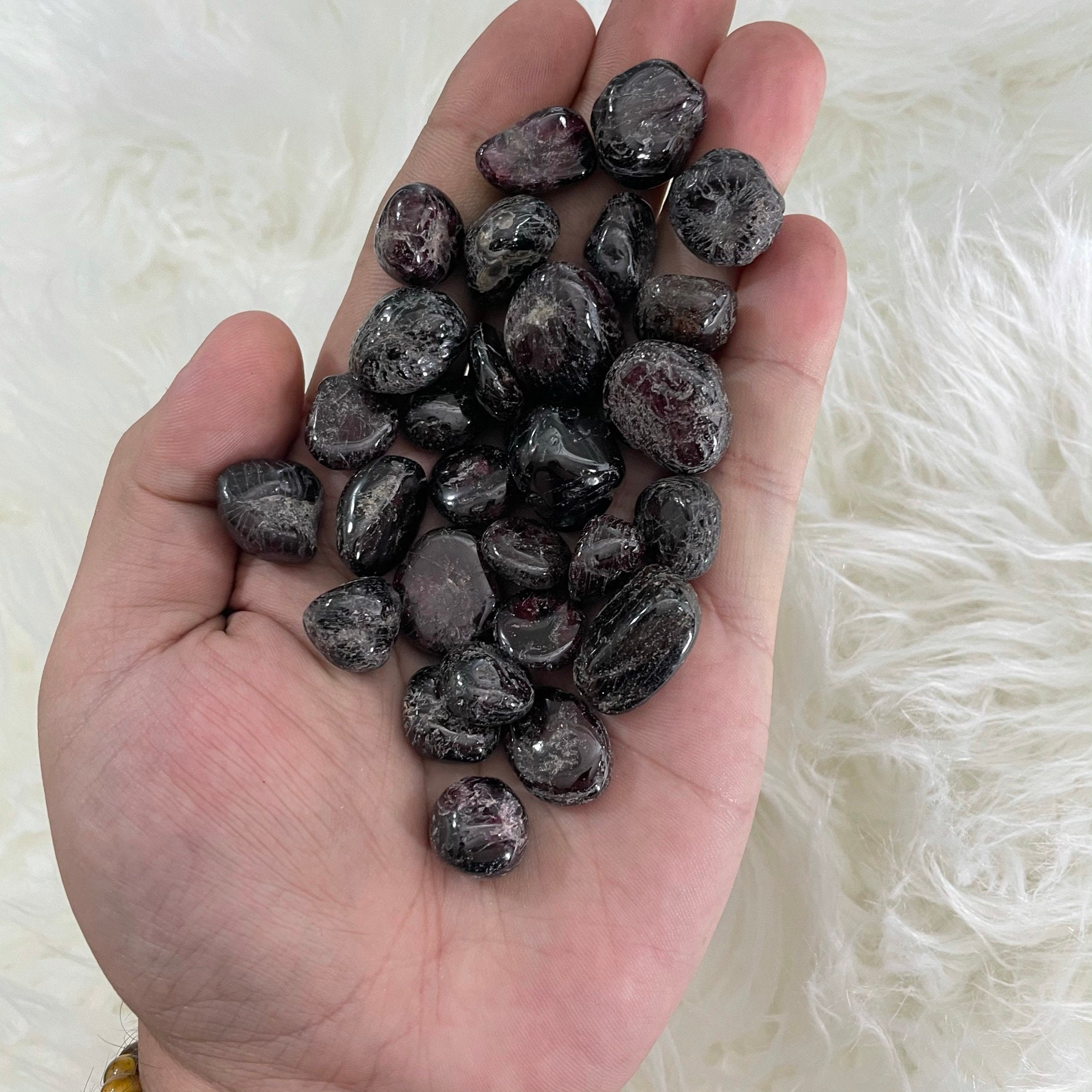 Polished Stone Polished Crystal Etsy