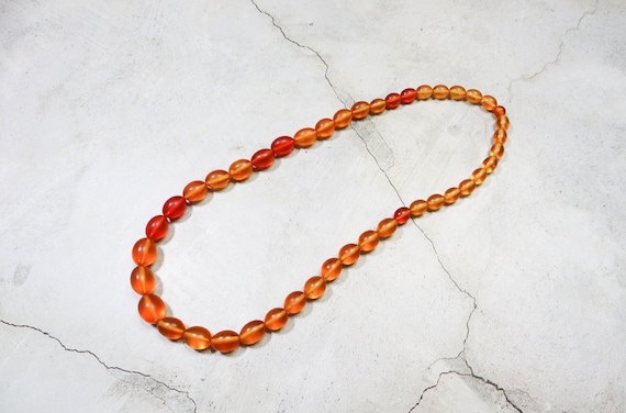 Antique Bead Necklace | Vintage Beaded Necklace - image 4