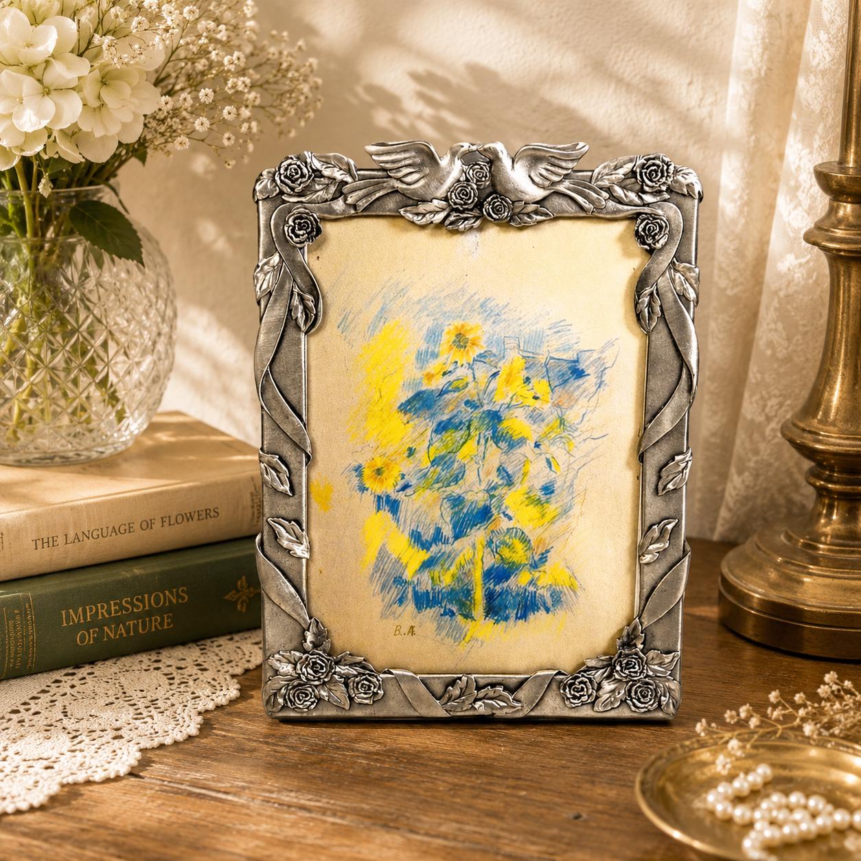 Seagull Pewter Frame - Etsy