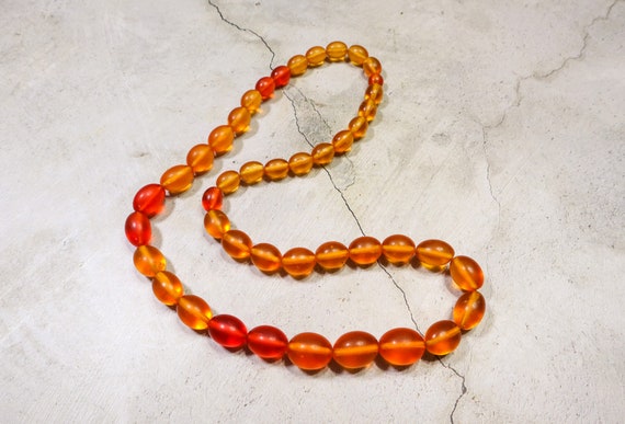 Antique Bead Necklace | Vintage Beaded Necklace - image 7