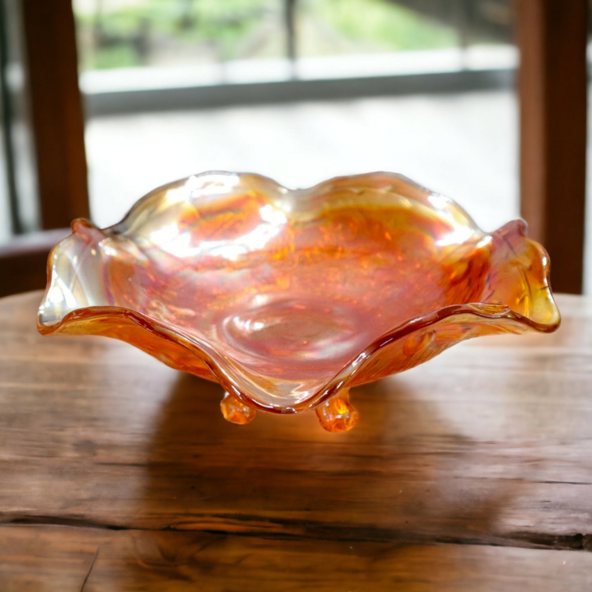 Marigold Carnival Glass -  Canada