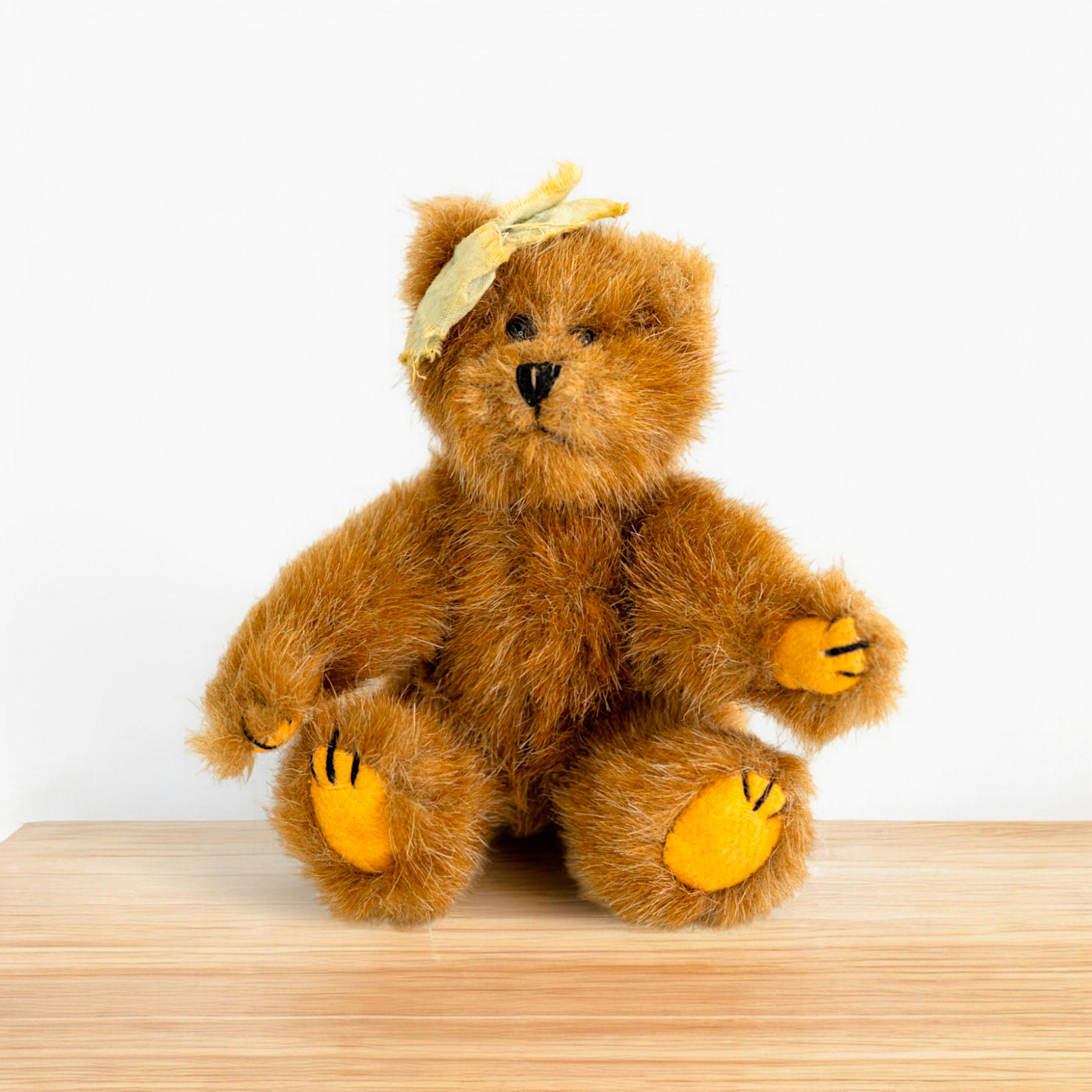 M1356 Vintage 1980s Richard Shorty 熊 ピアス Vintage Boyds Bears Jointed Teddy Bear – 6 Inch Plush - Etsy