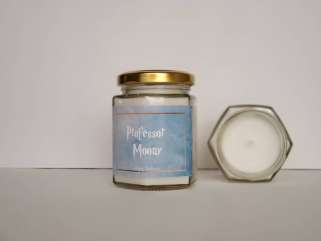 Remus Lupin Candle professor Moony Etsy