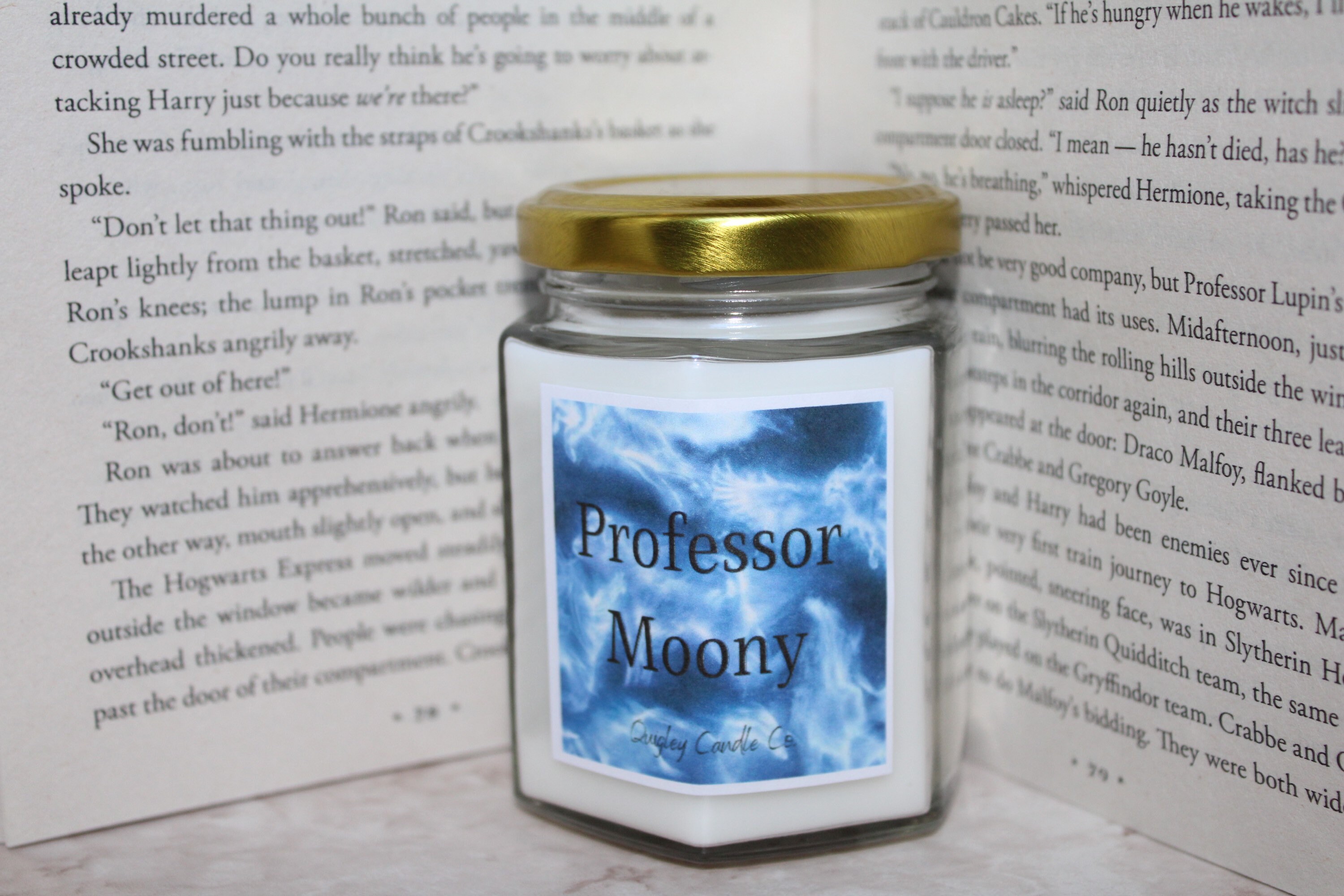 Remus Lupin Candle Profesor Moony Etsy