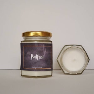 Sirius Black “Padfoot ᛈᛉ390“ Candle