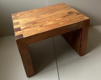 Ate van Apeldoorn pine side table for Houtwerk Hattem- years 60