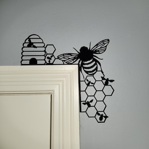 Bee Door Decoration (New Acrylic Material)